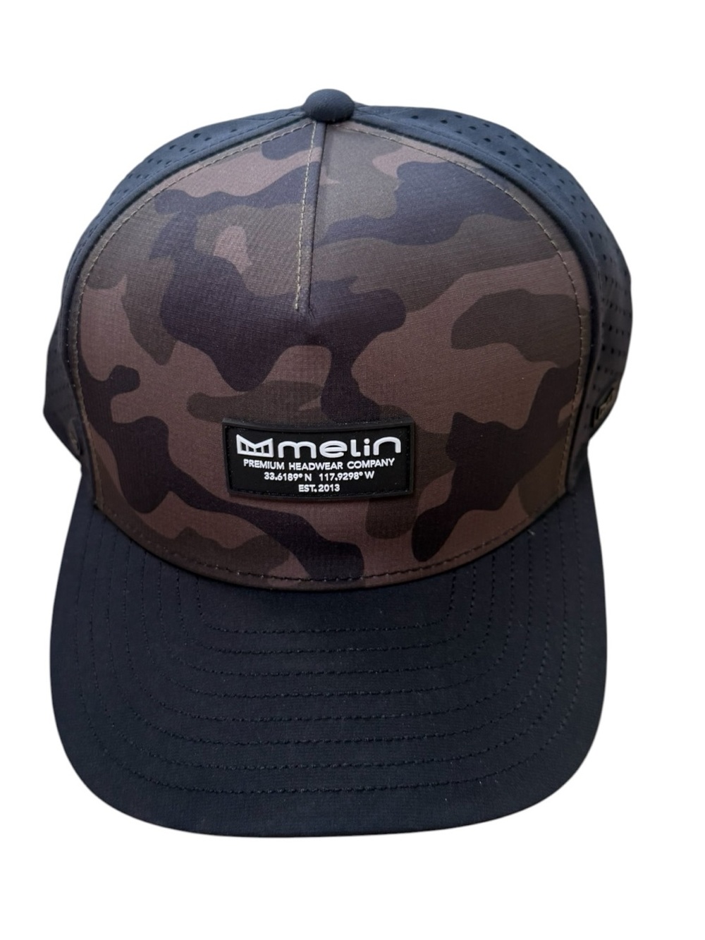 Melon A Game Icon Hydro Performance SnapBack Hat Camo